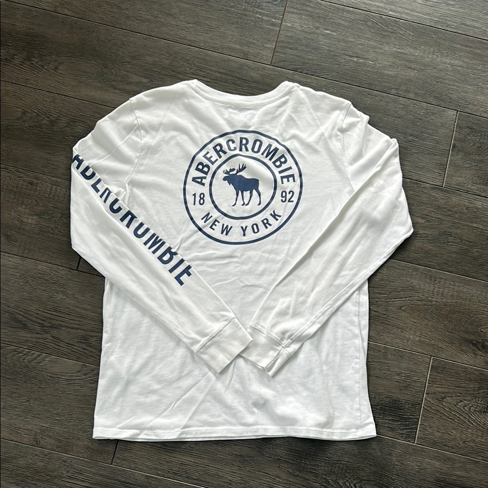 White Long Sleeve Graphic Tee - Picture 3 of 3